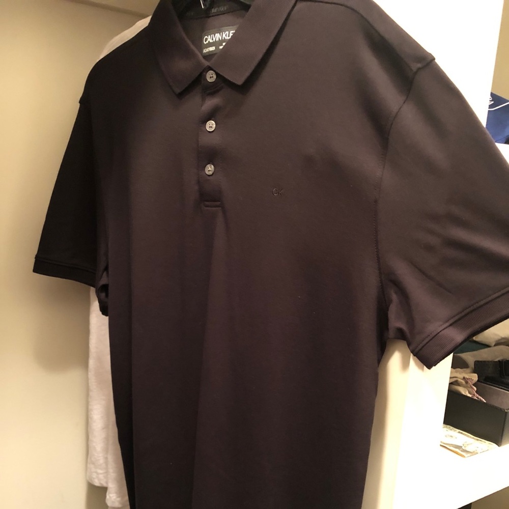 Calvin Klein polo shirt - NEVER WORN - Black